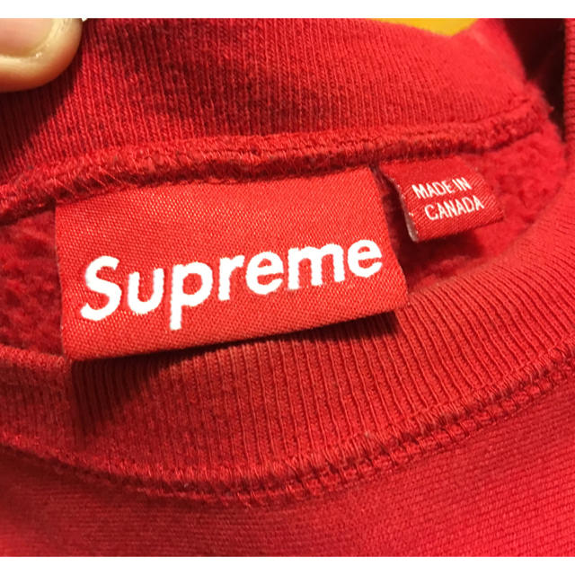 Supreme - 『最終値下げ』supremeスモールロゴトレーナーの通販 by