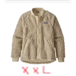 パタゴニア(patagonia)のパタゴニア ガールズ レトロX ボマー ジャケット 新品 XXL ナチュラル(その他)