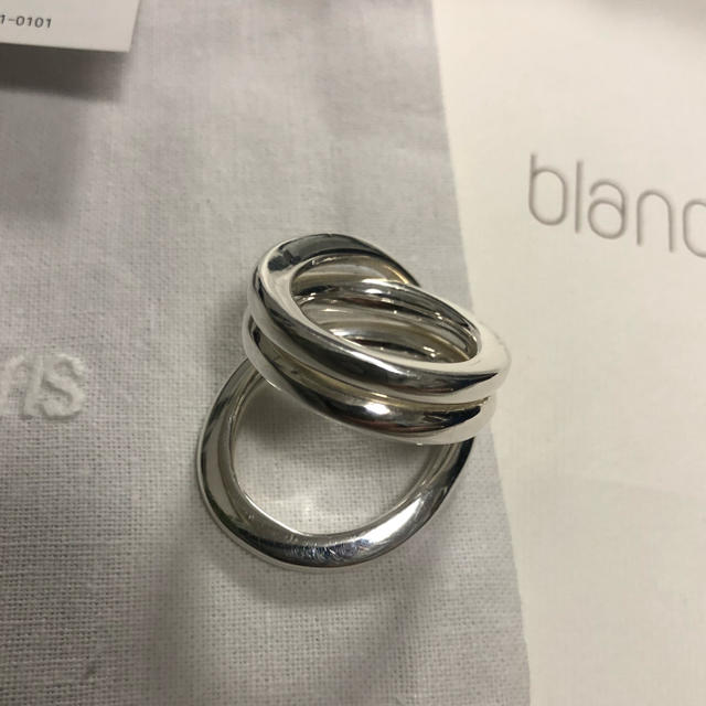 ESTNATION(エストネーション)のBLANC IRIS / ブランイリス　volute シルバー レディースのアクセサリー(リング(指輪))の商品写真