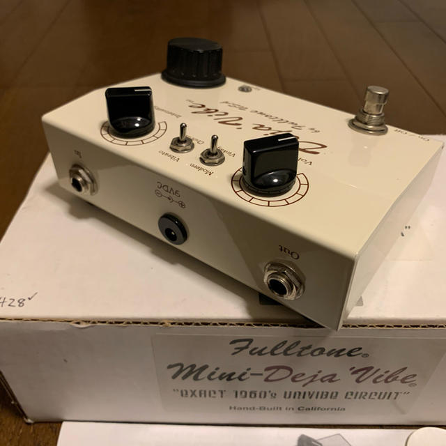 ベスト商品 Fulltone(フルトーン) Mini Deja Vibe - vidaclube.com.br