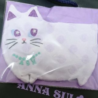 アナスイミニ(ANNA SUI mini)のアナスイミニ スタイ ねこ(ベビースタイ/よだれかけ)