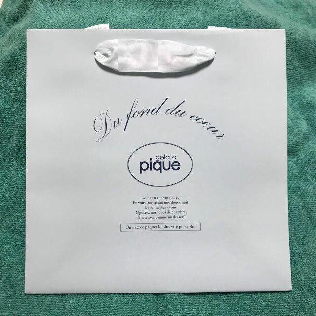 gelato pique(ジェラートピケ)の【条件付き無料】 割引あり ジェラートピケ ショップ袋 25×25cm【送料込】 レディースのバッグ(ショップ袋)の商品写真