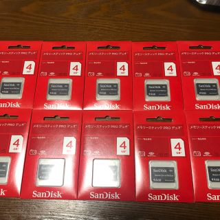 サンディスク(SanDisk)のSanDisk メモリースティック　PRO デュオ(PC周辺機器)