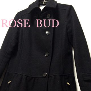 ローズバッド(ROSE BUD)の値下げ❗️ローズバッド✳︎Aラインコート(ピーコート)