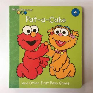 英語教育 Pat–a–Cake セサミビギニング 英語の歌(語学/参考書)