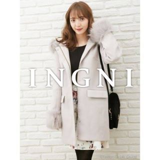 イング(INGNI)の《定価13,800円》モテカワ☆新品INGNI ファーフード3WAYコート(ロングコート)