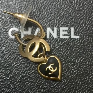 シャネル(CHANEL)の【正規CHANEL】ハートCCピアス片方(ピアス)