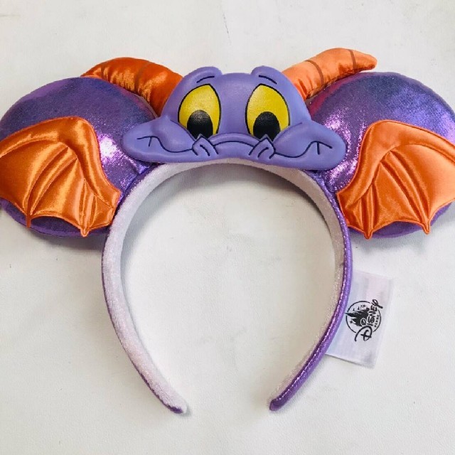 Disney(ディズニー)の激レアエプコット限定　 新品　フィグメントドラゴンカチューシャ　日本未入荷 レディースのヘアアクセサリー(カチューシャ)の商品写真