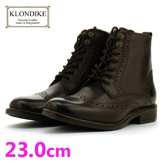超美品レディースブーツ23.5㌢ブラウン