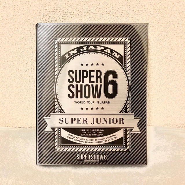 SUPER JUNIOR(スーパージュニア)のSUPER　JUNIOR　WORLD　TOUR　SUPER　SHOW6　in　J エンタメ/ホビーのDVD/ブルーレイ(ミュージック)の商品写真