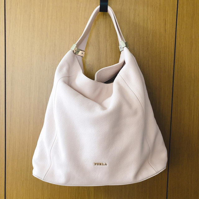 《最終値下げ》FURLA ハンドバッグ  ピンク　フルラ　ピンクベージュ