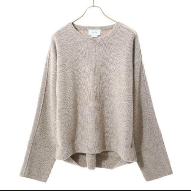 メンズYOKE 7G ALPACA WOOL CARDIGAN RIB KNIT