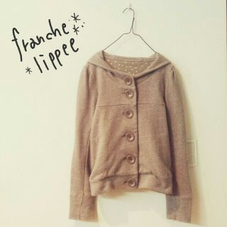 フランシュリッペ(franche lippee)のボタンパーカー(パーカー)