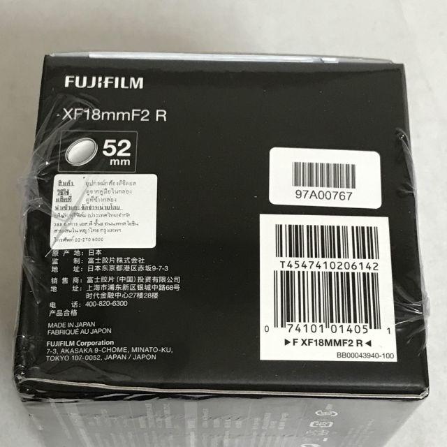 大人気在庫 富士フイルム - FUJIFILM Fujinon XF 18mm F2 Rの通販 by おまめ（本人）｜フジフイルムならラクマ 国産セール