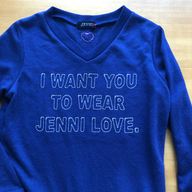 JENNI(ジェニィ)のJENNI LOVE ワンピース　140 キッズ/ベビー/マタニティのキッズ服女の子用(90cm~)(ワンピース)の商品写真