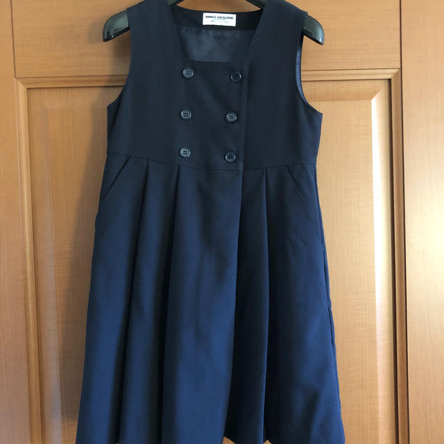 mikihouse(ミキハウス)のお受験　ワンピースボレロセット キッズ/ベビー/マタニティのキッズ服女の子用(90cm~)(ドレス/フォーマル)の商品写真