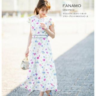 トッコ(tocco)のtocco ♡ ウエストライン入りハートネック ワンピース(ロングワンピース/マキシワンピース)