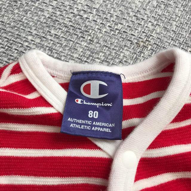 Champion(チャンピオン)のchampion カバーオール キッズ/ベビー/マタニティのベビー服(~85cm)(カバーオール)の商品写真