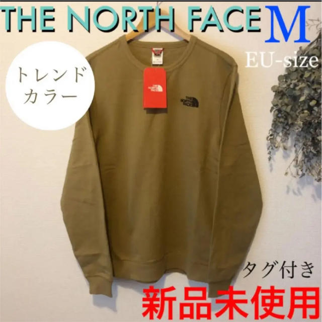 THE NORTH FACE(ザノースフェイス)のトレンドカラー！新品！ノースフェイス スウェット M※パタゴニア ナイキ好きにも メンズのトップス(スウェット)の商品写真