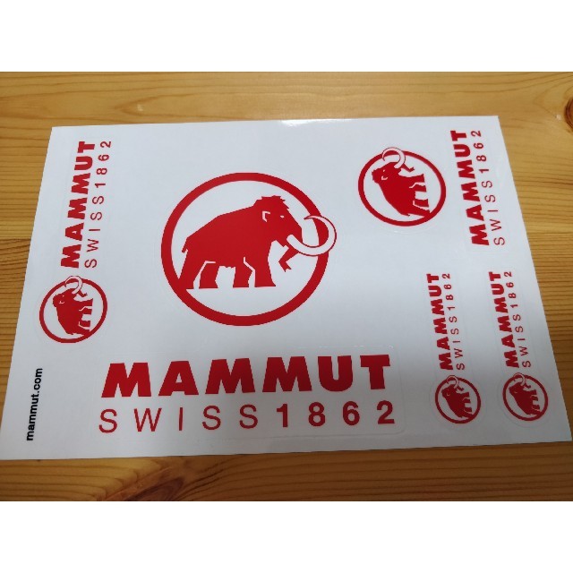 Mammut(マムート)の残2 ＭＡＭＭＵＴ ステッカー スポーツ/アウトドアのスポーツ/アウトドア その他(その他)の商品写真