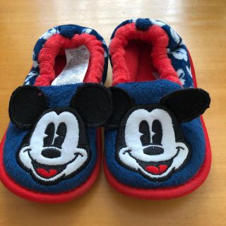 ディズニー(Disney)のmickey 室内履き　14cm(その他)