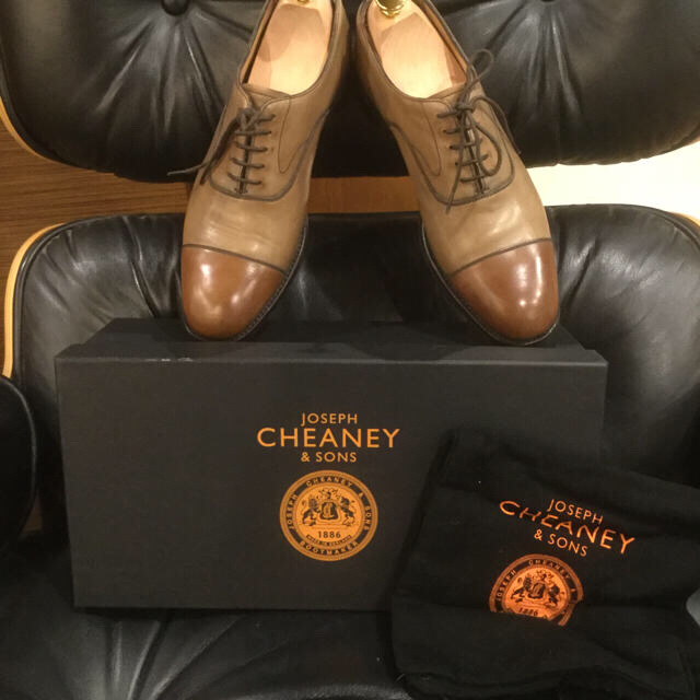 CHEANEY - ジョセフ チーニー ストレートチップ アルフレッド シュー ...