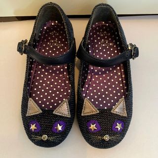 アナスイミニ(ANNA SUI mini)のハピエスト様専用　ANNA SUI mini 猫ちゃんフラットシューズ　パンプス(フォーマルシューズ)