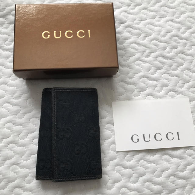 Gucci - グッチ キーケース 黒の通販 by NAS.T s shop|グッチならラクマ