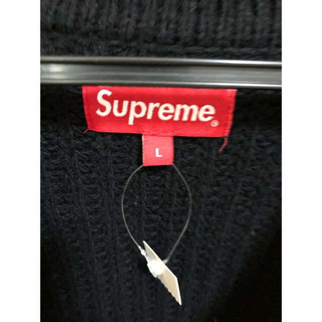 Supreme(シュプリーム)のsupreme flaid front zip sweater 2018fw メンズのトップス(ニット/セーター)の商品写真