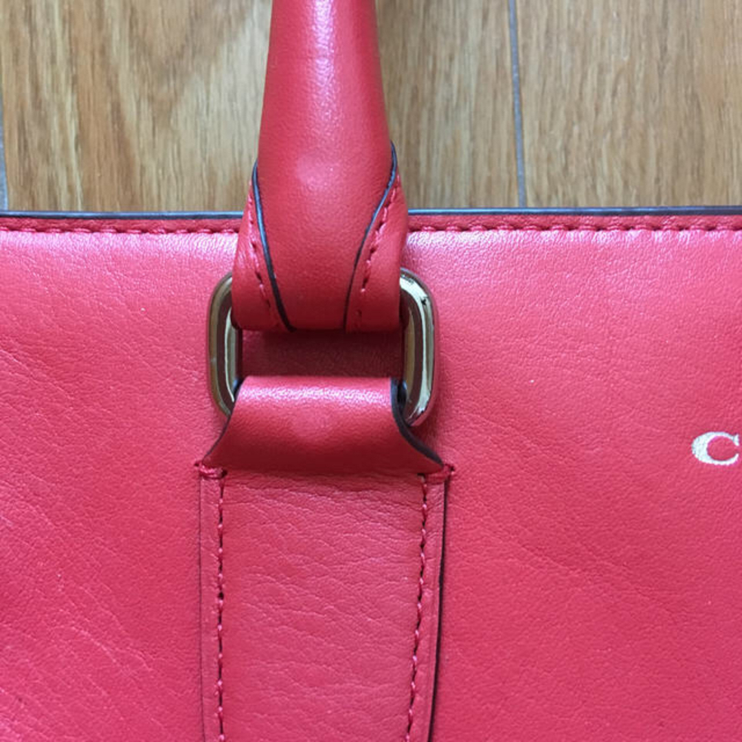 COACH(コーチ)のコーチ ハンドバッグ 赤 レディースのバッグ(ハンドバッグ)の商品写真