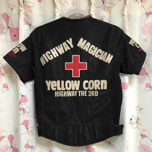 YeLLOW CORN(イエローコーン)のYELLOW CORN イエローコーン　半袖　ジャケット メンズのジャケット/アウター(ライダースジャケット)の商品写真