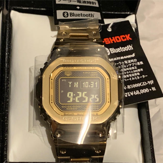 今年も話題の CASIO 新品未使用 - G-SHOCK Gショック GMW-B5000GD-9JF ゴールド 腕時計(デジタル)