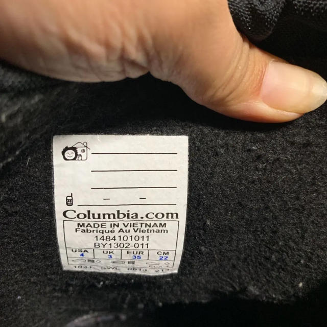 Columbia(コロンビア)の専用です キッズ/ベビー/マタニティのキッズ靴/シューズ(15cm~)(ブーツ)の商品写真