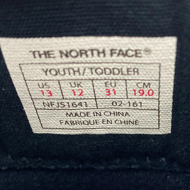 THE NORTH FACE(ザノースフェイス)のTHE NORTH FACE レインブーツ キッズ/ベビー/マタニティのキッズ靴/シューズ(15cm~)(ブーツ)の商品写真