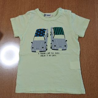 ニットプランナー(KP)のKP きみどり Tシャツ 95 車(Tシャツ/カットソー)