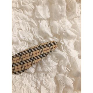 バーバリー(BURBERRY)のバーバリーチェック風ピン(ヘアピン)