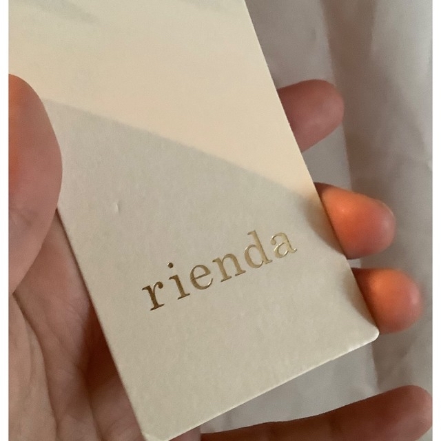 rienda(リエンダ)のrienda シャツワンピース レディースのトップス(シャツ/ブラウス(長袖/七分))の商品写真