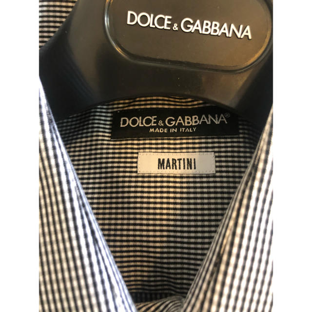 DOLCE&GABBANA(ドルチェアンドガッバーナ)のDolce&Gabbana シャツ　MARTINI　新品未使用 メンズのトップス(シャツ)の商品写真