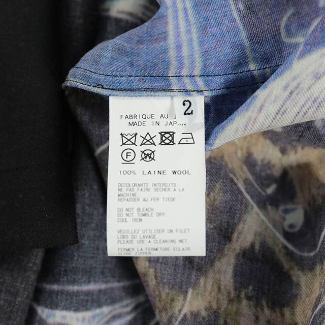Yohji Yamamoto(ヨウジヤマモト)の19ss Look23 浮世絵コート メンズのジャケット/アウター(モッズコート)の商品写真