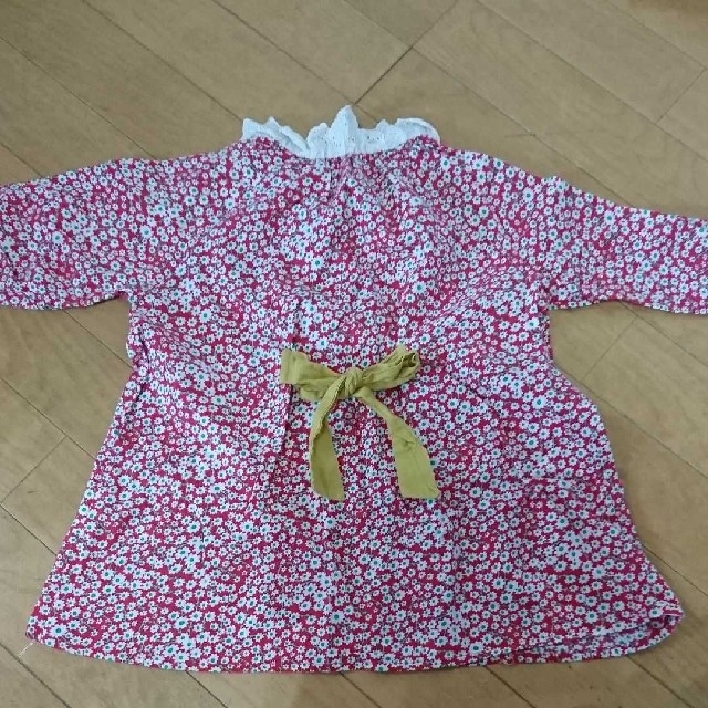 futafuta(フタフタ)のフタフタ ワンピース チュニック 90 キッズ/ベビー/マタニティのキッズ服女の子用(90cm~)(ワンピース)の商品写真