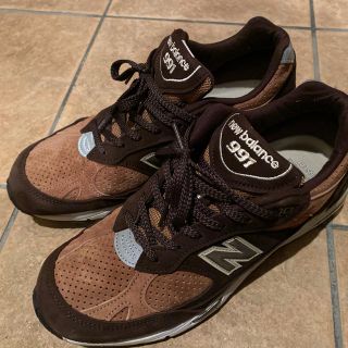 ニューバランス(New Balance)のNew Balance M991DBT 27cm ニューバランス　ブラウン(スニーカー)