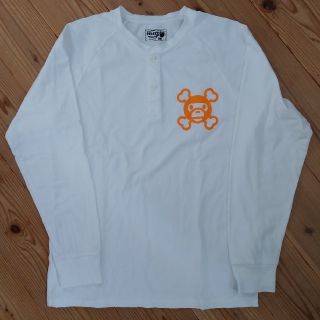 アベイシングエイプ(A BATHING APE)のApe　長袖Tシャツ(Tシャツ/カットソー(七分/長袖))