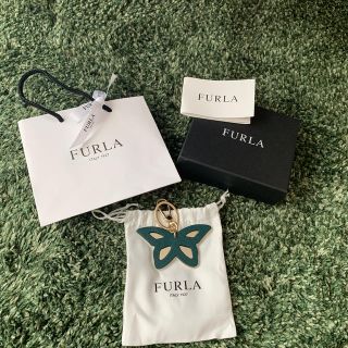 フルラ(Furla)の新品未使用品 FURULA 蝶 チャーム キーリング(チャーム)