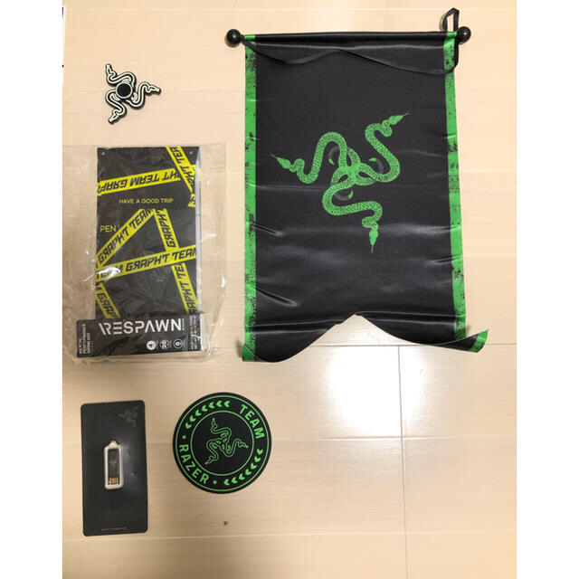 RAZER アクセサリーグッズ スペシャルセット ※激レアグッズあり!の