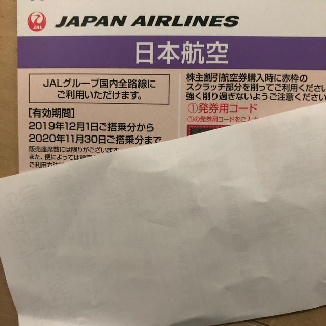 春のコレクション JAL株主優待券 その他
