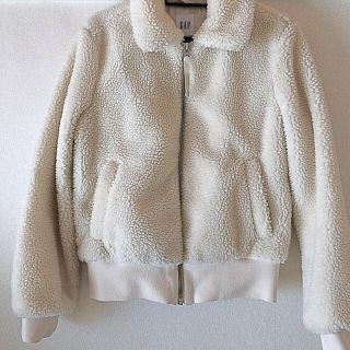 新品　gap ボア　アウター　ブルゾン