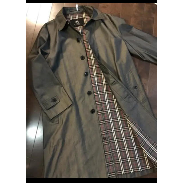 BURBERRY BLACK LABEL(バーバリーブラックレーベル)のバーバリー  コート メンズのジャケット/アウター(ステンカラーコート)の商品写真