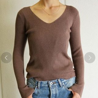 トゥデイフル(TODAYFUL)の新品！TODAYFUL♡ソフトVネックニット(ニット/セーター)