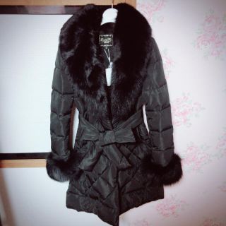 EmiriaWiz - EmiriaWiz ダウンコート フォックスファー ブラック 新品