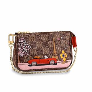 ルイヴィトン(LOUIS VUITTON)のルイヴィトン ミニ・ポシェット・アクセソワール ヴィヴィエンヌ(ポーチ)